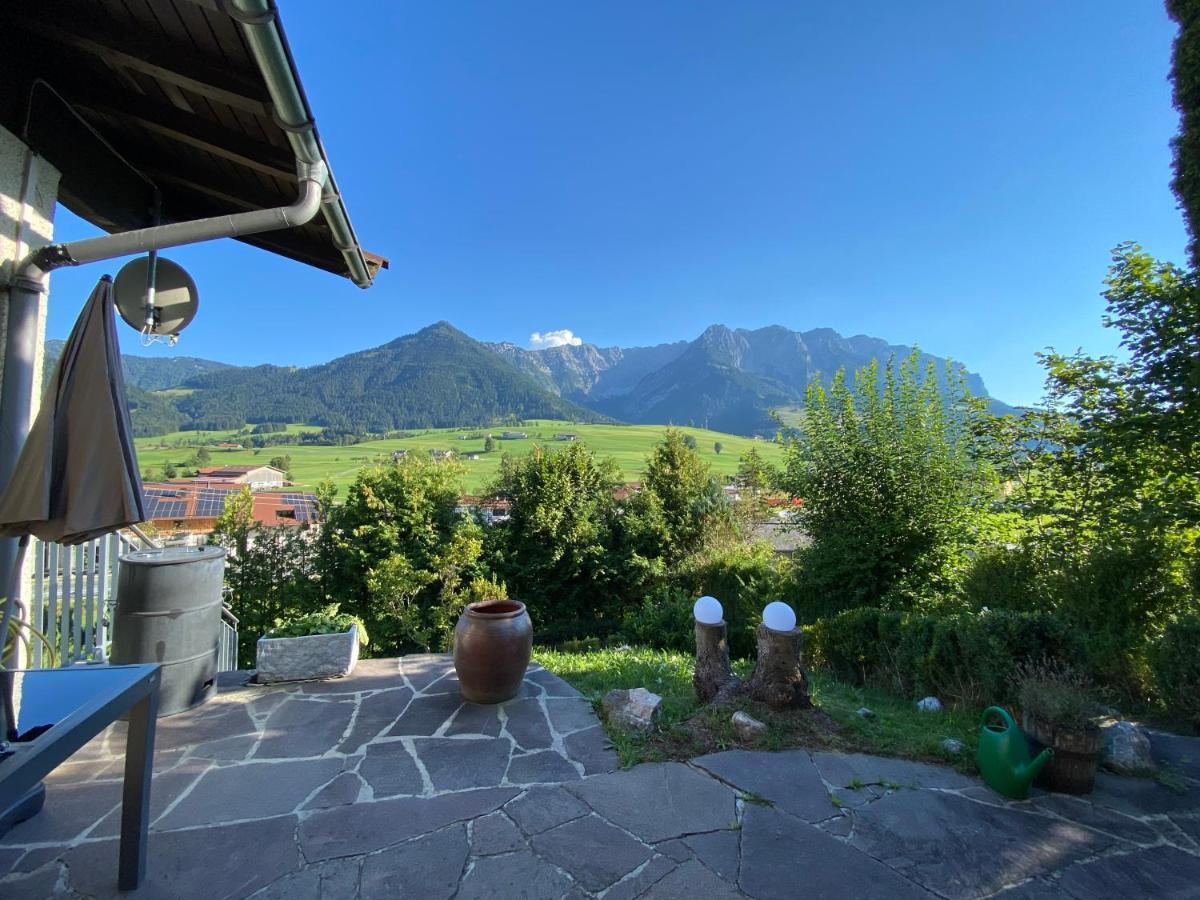 Ferienhaus Sonnleiten Walchsee Exteriör bild